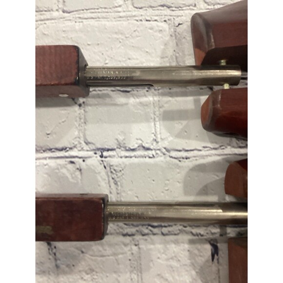 Vintage Shoe Stretchers Split -Toe Wood #6 Rochester Shoe Tree Co - Picture 3 of 4